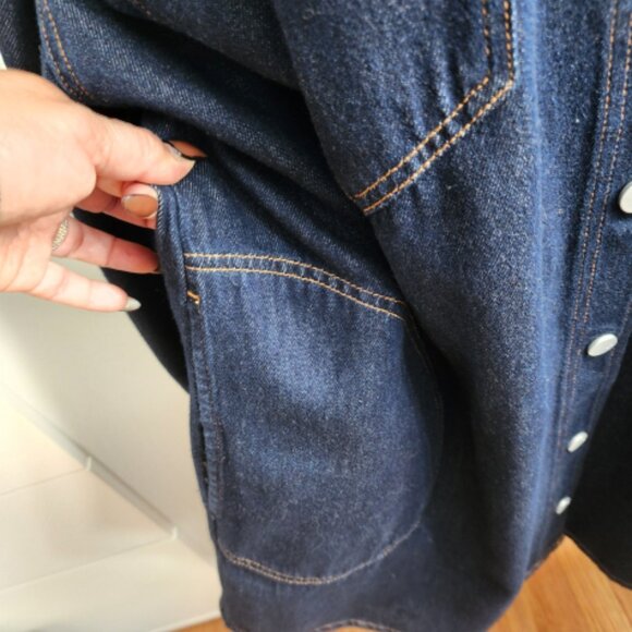 Anthropologie Pilcro Denim Shaket Jacket  XL - Picture 3 of 11